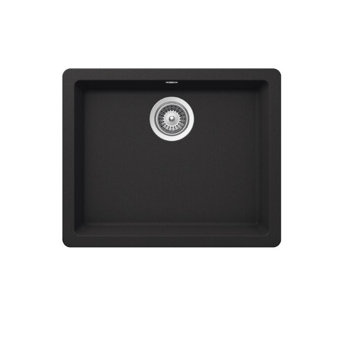 Hafele Lazio Granit Eviye 550x430mm, Siyah Renk (Sifonsuz)