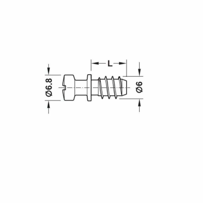Hafele Rafix Tab 20 S Mil, 5/11,5