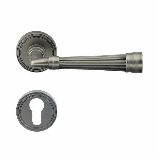 Hafele Kapı Kolu Seti Gain Barelli Antik Gümüş