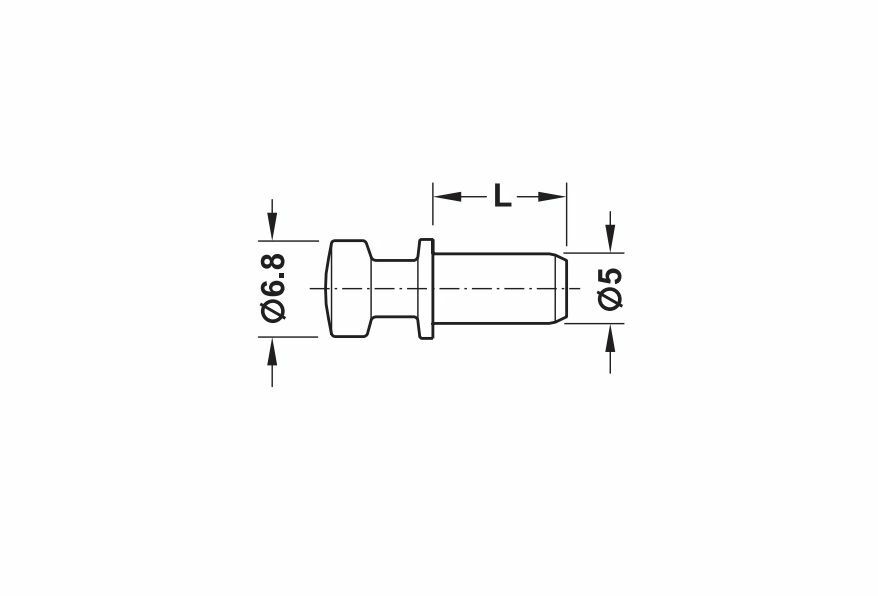Hafele Rafix Tab 20 S L=9,5mm