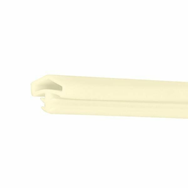 Hafele F05 Ortadan Basan Çatı Tipi Kapı Fitili 12mm, Bej Renk