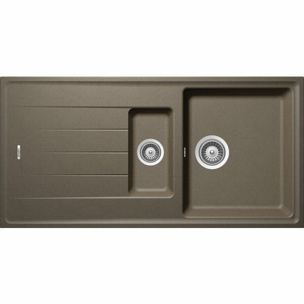 Hafele Demeter Granit Eviye 1000x500mm, Kahve Renk