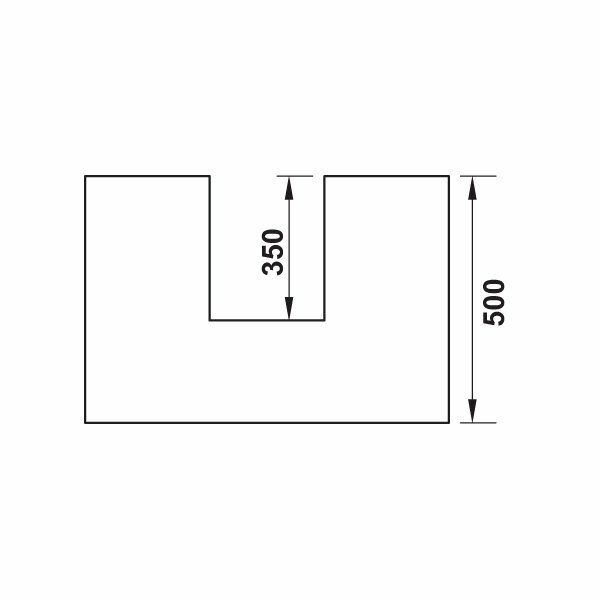 Hafele Eviye Altı İç Çekmece Seti Bordürsüz Dübelli 50'lik Beyaz
