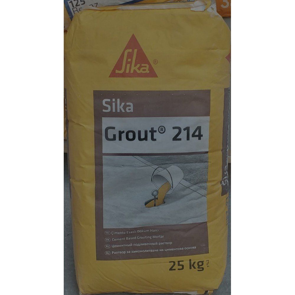 SikaGrout 214-Çimento Esaslı Grout Harcı 25 Kg