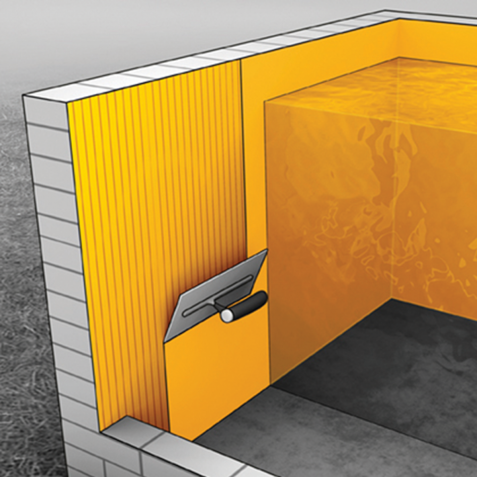 SikaTop - Seal 107 Elastik - Çimento Esaslı Elastik Su ve Nem Yalıtım Malzemesi 30 Kg