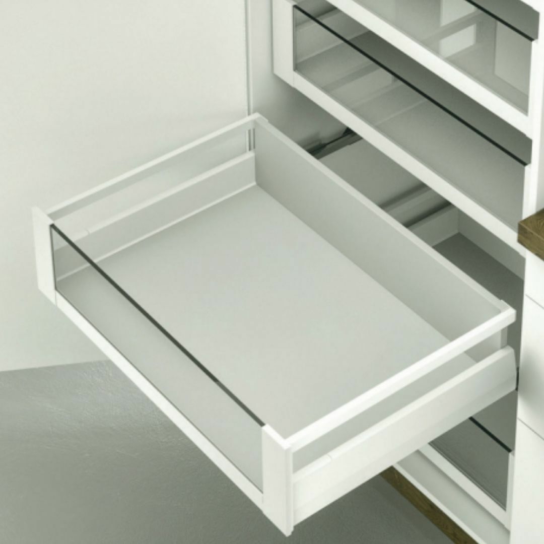 Hafele İç Çekmece Seti 120'lik Modül İçin Kare Bordürlü 30'luk Gri