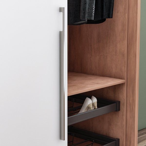 Hafele Mobilya Kulpu Mia Side2 500mm Paslanmaz Çelik