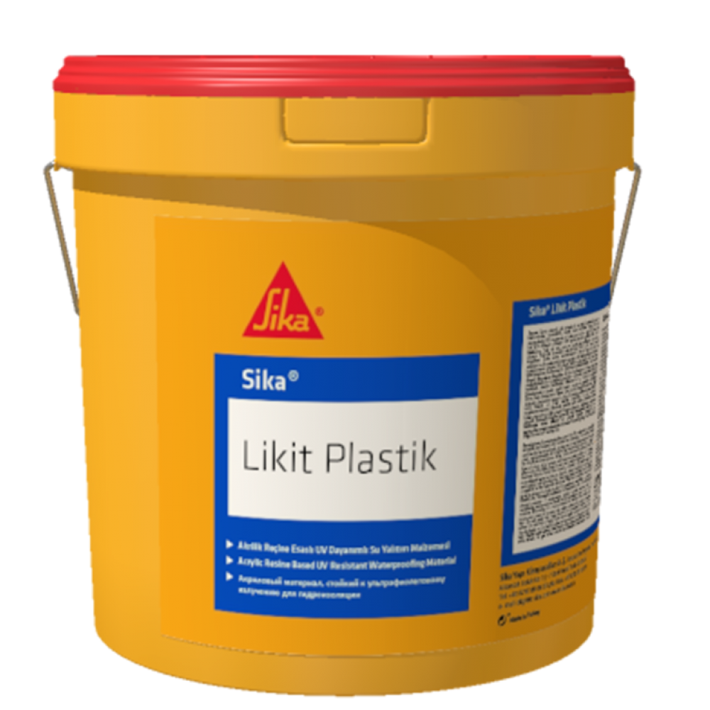 Sika Likit Plastik - Elastik Su Yalıtım Malzemesi 20 Kg