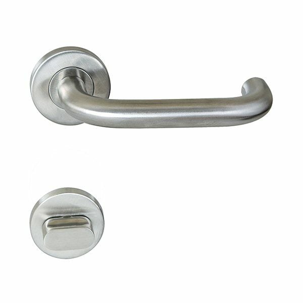 Hafele Kapı Kolu Seti Roland-Pro WC Mat Krom