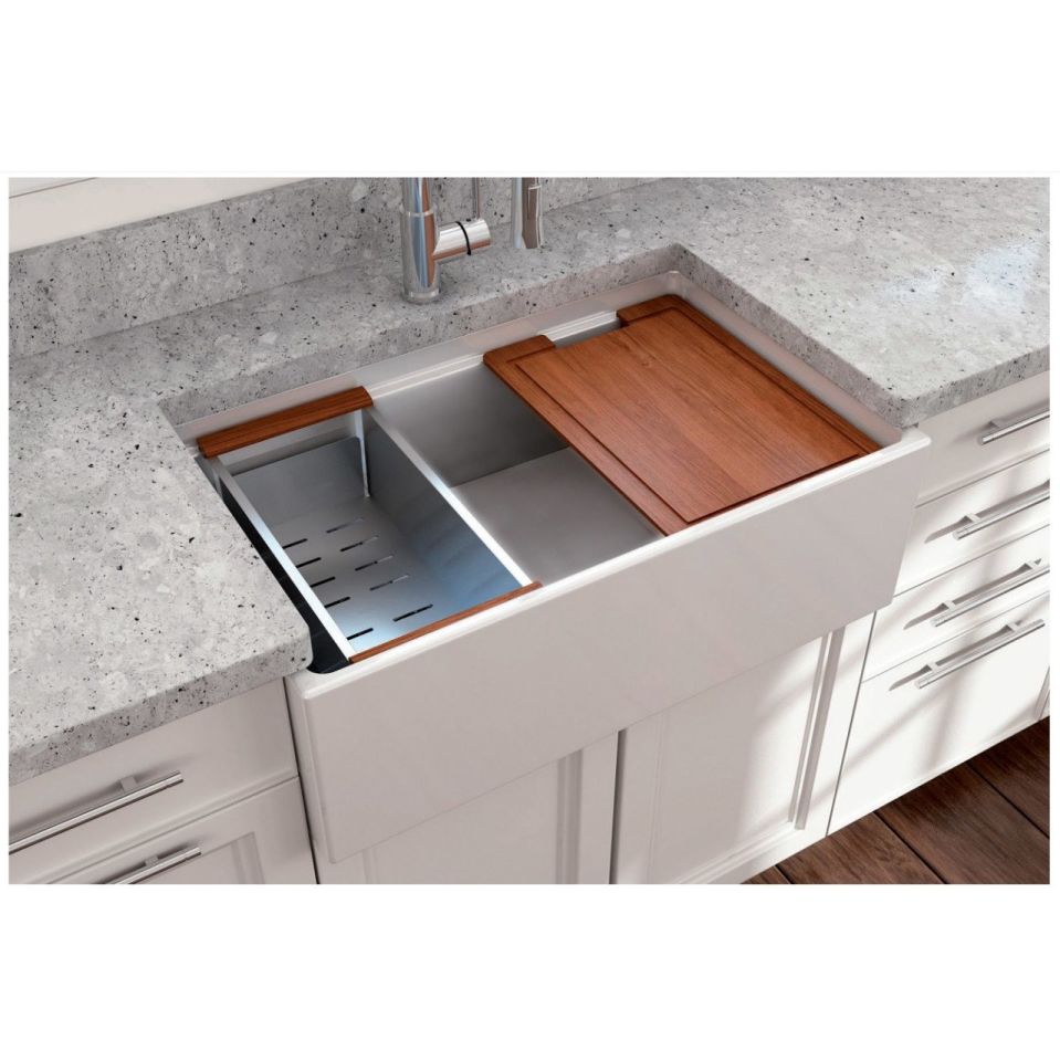 Hafele Cara Ahşap Kulplu Süzgeç, Paslanmaz Çel.