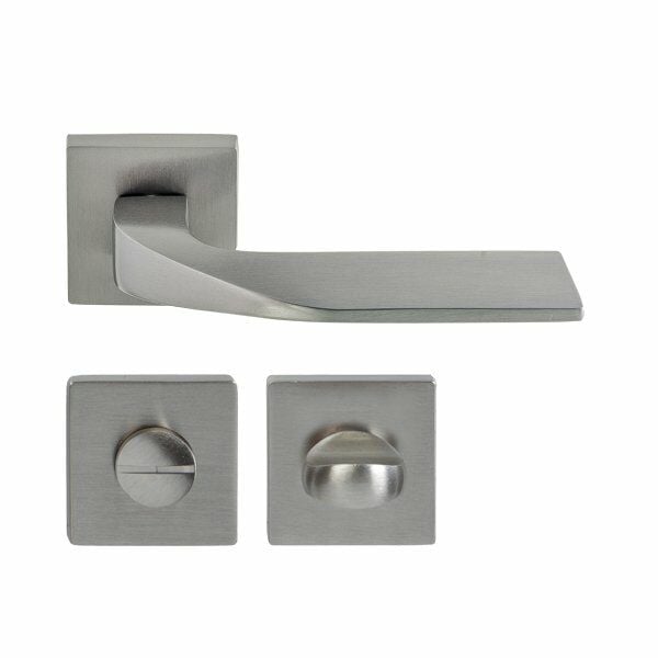 Hafele Kapı Kolu Seti Leo WC Mat Nikel