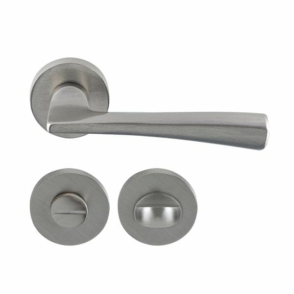 Hafele Kapı Kolu Seti Milano WC Mat Nikel