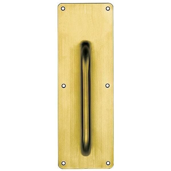 Hafele İtme Plakası 100x300mm Parlak Pirinç Renk