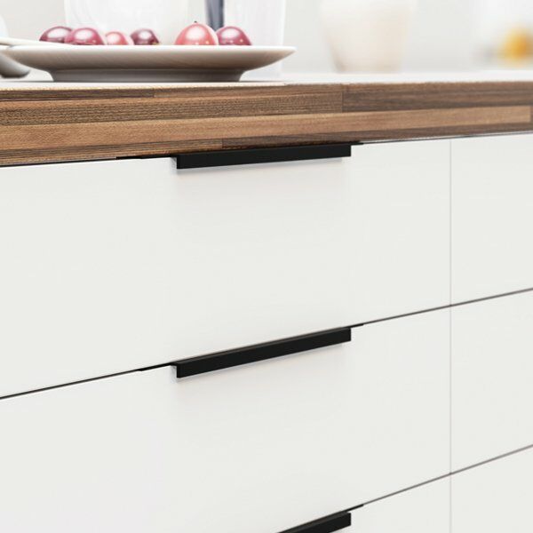 Hafele Profil Kulp Stairway2 697mm Mat Siyah