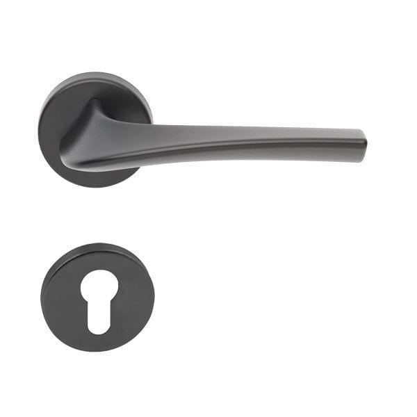 Hafele Kapı Kolu Seti Master Barelli Antrasit