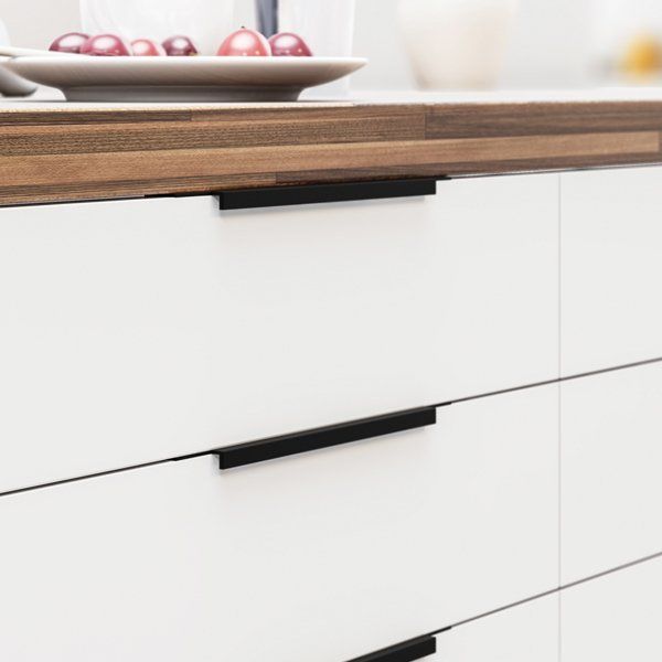 Hafele Profil Kulp Stairway2 397mm Mat Siyah