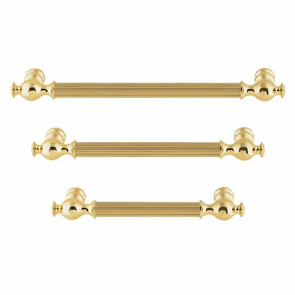 Hafele Mobilya Kulpu Calisto Mk 224mm Parlak Altın