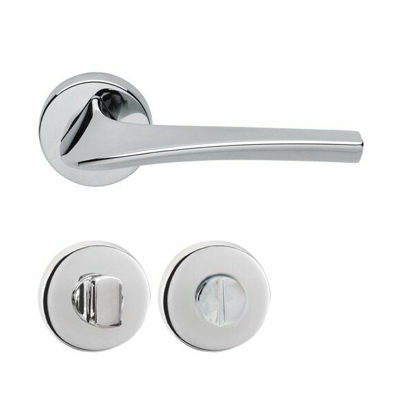 Hafele Kapı Kolu Seti Master WC Parlak Krom