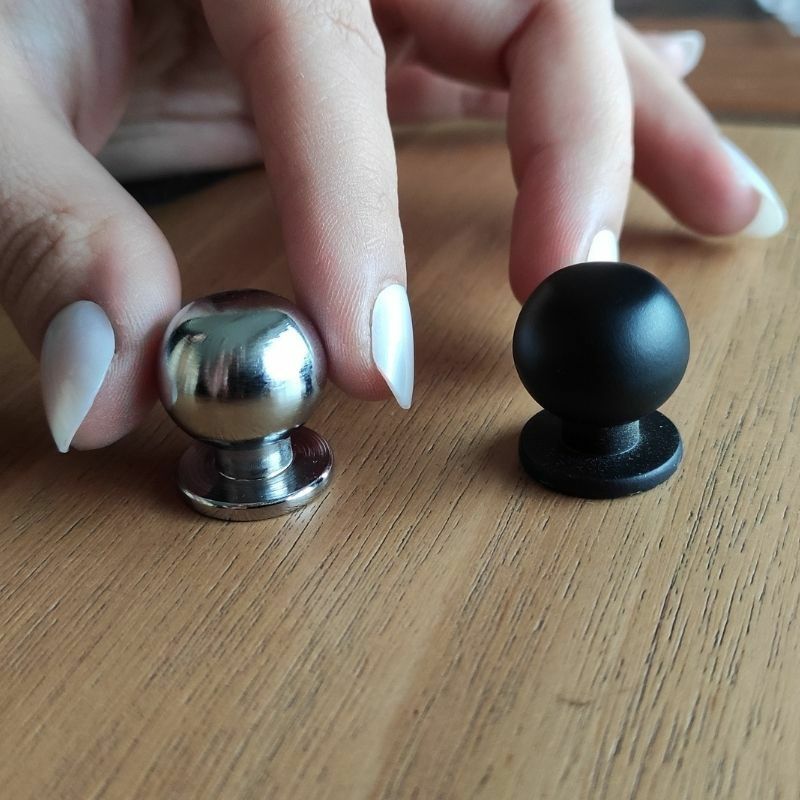 Hafele Düğme Kulp Pearl Jr. Parlak Pirinç