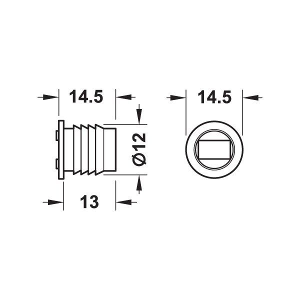 Hafele Mıknatıs Beyaz   1,4Kg