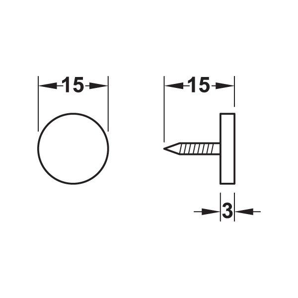 Hafele Mıknatıs Beyaz   1,4Kg