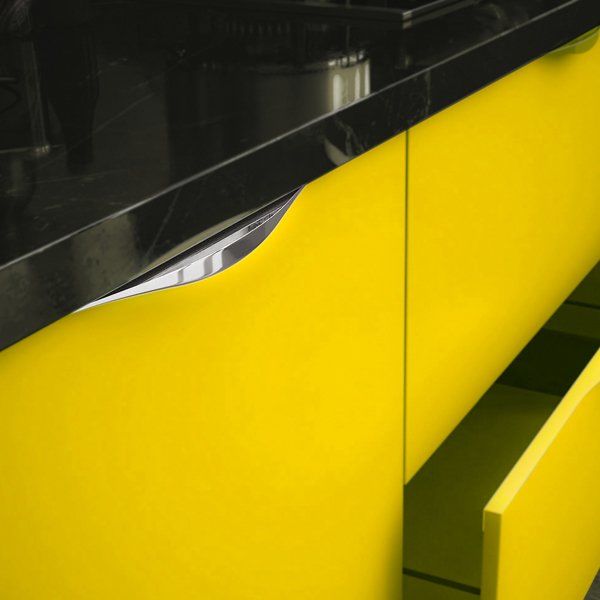 Hafele Profil Kulp Cone 160mm Paslanmaz Çelik