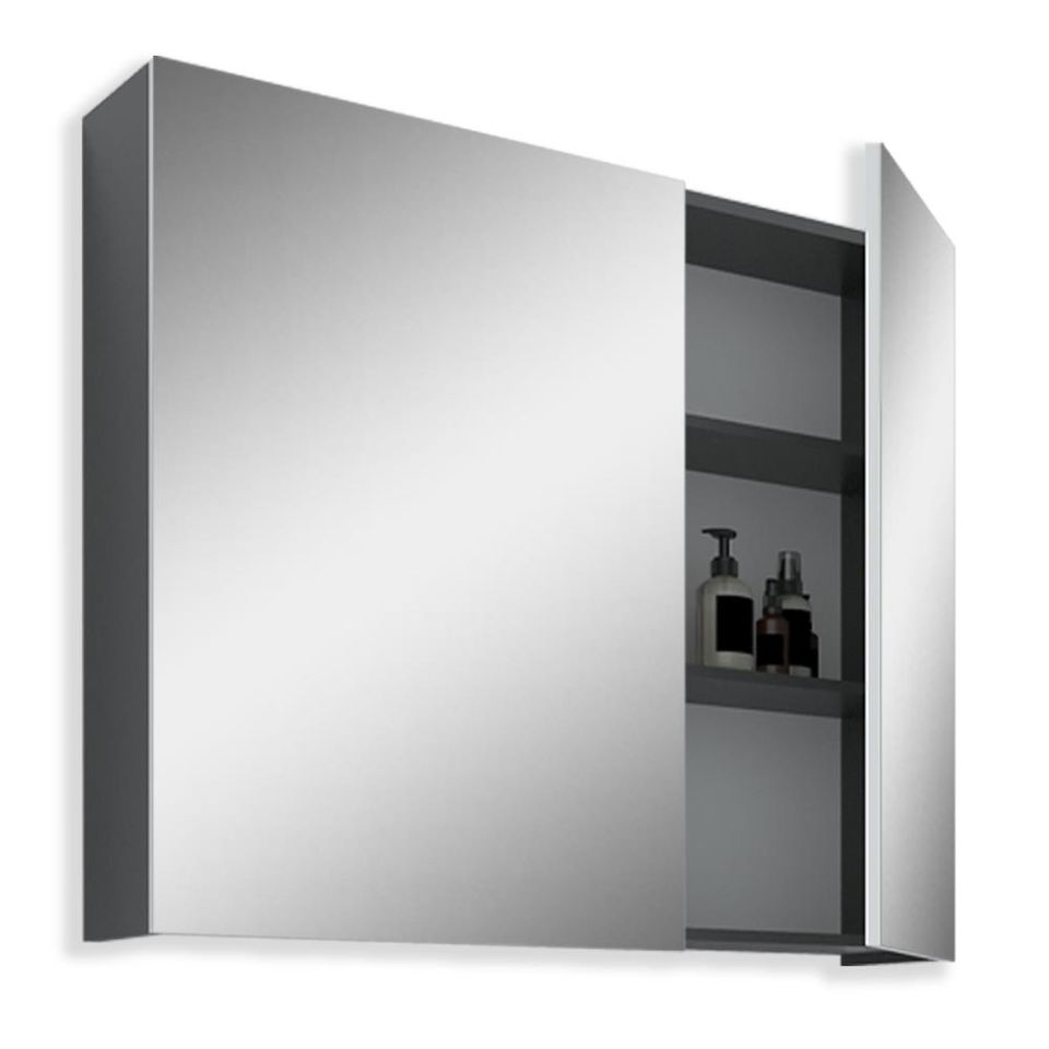 Teta Home Tokyo 80CM Mdf Banyo Üst Aynalı Dolap