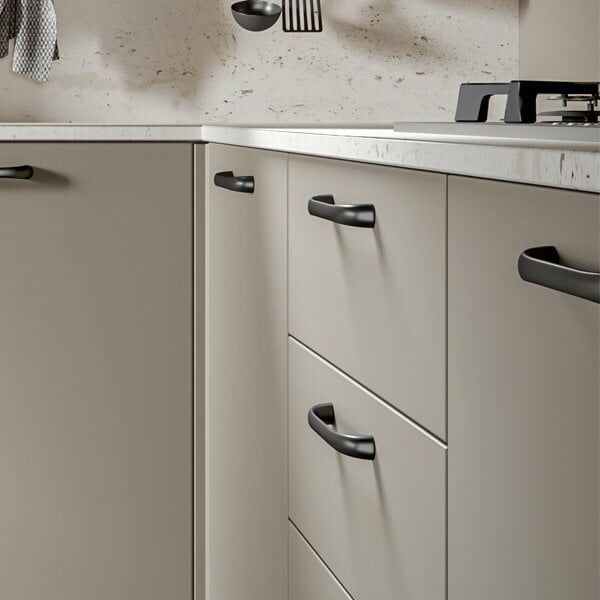 Hafele Mobilya Kulpu Split 320mm Antrasit