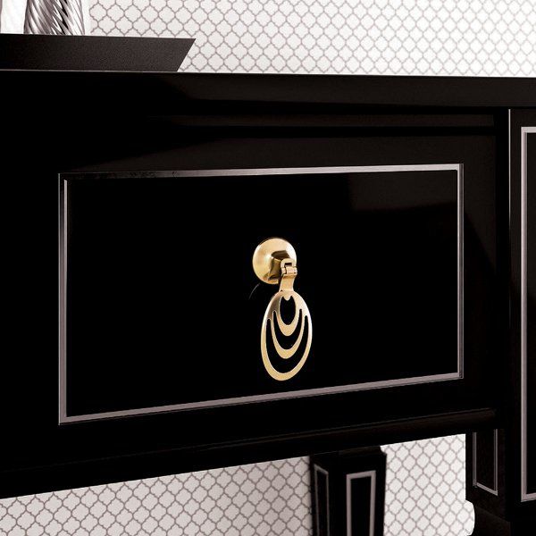 Hafele Sarkaç Kulp Wave 34mm Antik Gümüş