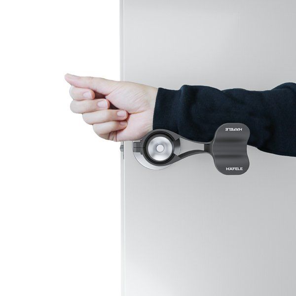 Hafele Healthy Knob Topuz Kol Kılıfı Siyah (1 Çift)