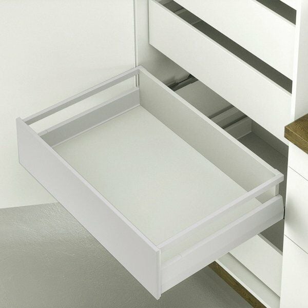 Hafele İç Çekmece Seti 90'lık Modül İçin Kare Bordürlü 40'lık Gri