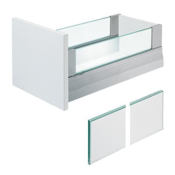 Hafele Moovit cam bordür şeffaf kumlu 450mm