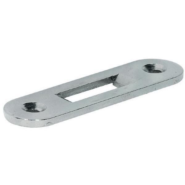 Hafele Mobilya Kilit Karşılığı 60x16mm, Nikel Renk