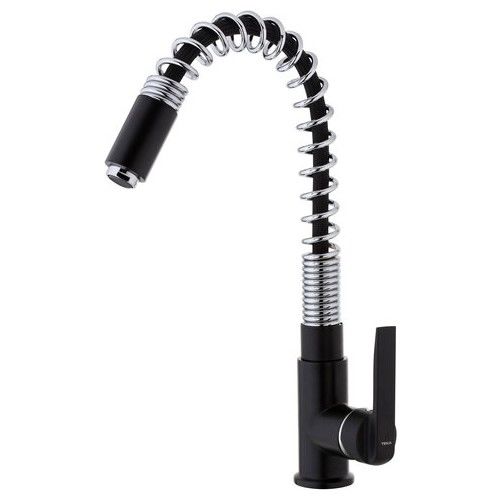 Teka - In 934 N  - Kuğu Esnek 360° Dönebilen Mutfak Bataryası - Siyah