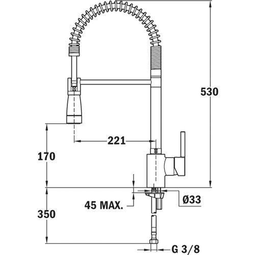 Teka Ark 939 Yaylı Evye Bataryası
