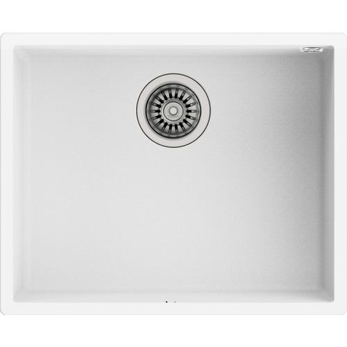 Teka SQUARE 50.40 TG ARTIC WHITE Tezgahaltı Granit Eviye Beyaz 50 cm