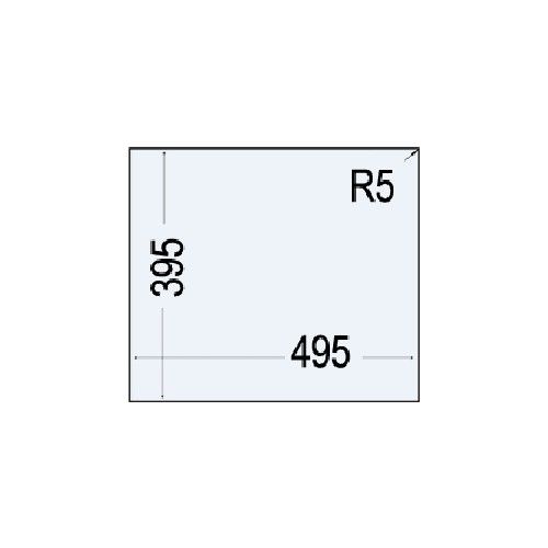 Teka SQUARE 50.40 TG ARTIC WHITE Tezgahaltı Granit Eviye Beyaz 50 cm