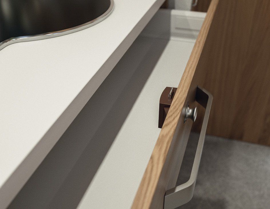 Hafele Basmalı Kulp, Krom Kaplama Parlak