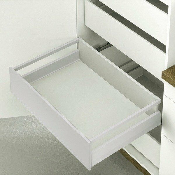 Hafele İç Çekmece Seti 60'lik Modül İçin Kare Bordürlü 40'lık Gri