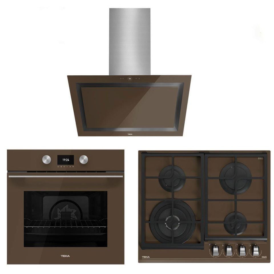 Teka Ankastre Set 7 ( Hlb 860 Fırın-Dlv 68660 Dav-Gzc 64320 Ocak)