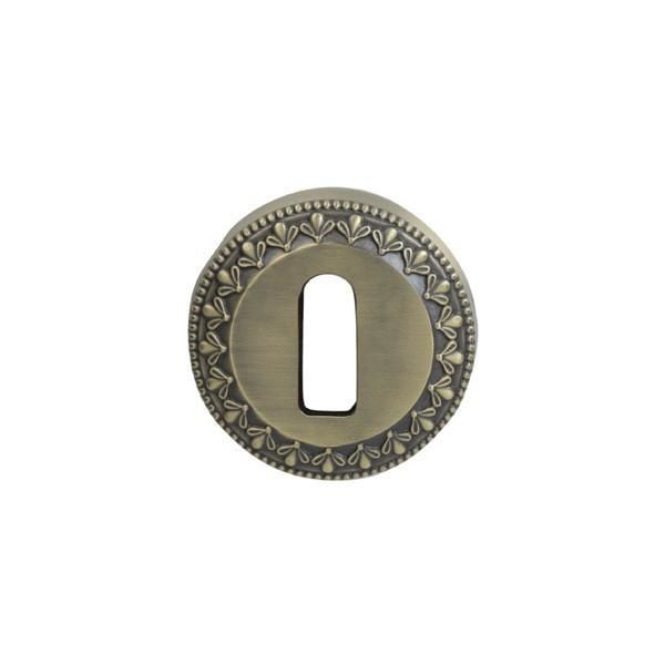 Hafele Yuvarlak Oda Kapı Kolu Rozeti, Antik Bronz Renk
