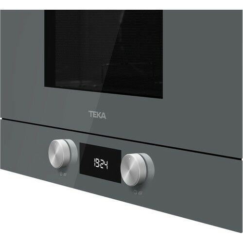 Teka ML 8220 BIS L ST Ankastre Mikrodalga Fırın + Izgara Gri Cam 22 lt