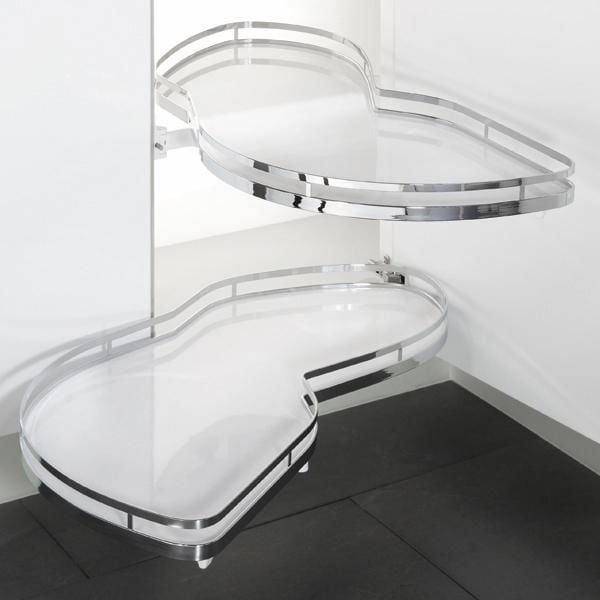 Hafele Lemans II Sepet a. style krom sol 50cm