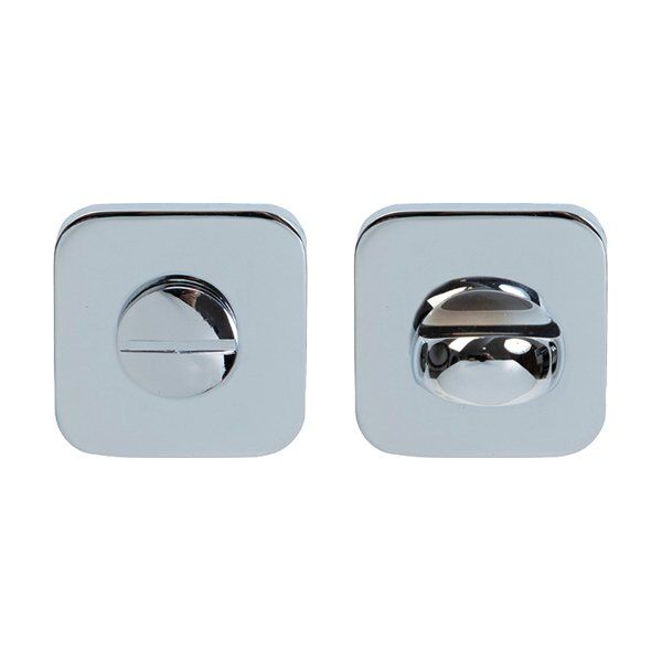 Hafele Wc Kare Kapı Kolu Rozet, Parlak Krom Renk