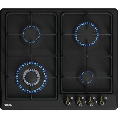 Teka EH 60 4G AI AL TR CI Ankastre Emaye Wok Gözlü Gazlı Country Ocak Döküm Izgara Antrasit 60 cm
