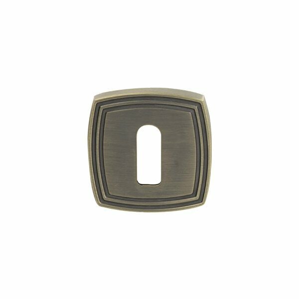 Hafele Oda Kare Kapı Kolu Rozet, Antik Bronz Renk