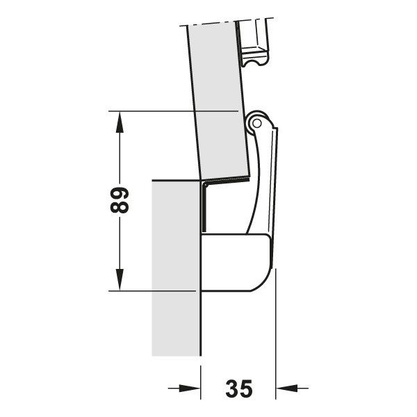 Hafele Meta Yavaşlatıcı Mekanizma Model B