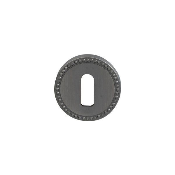 Hafele Oda Yuvarlak Kapı Kolu Rozet, Antik Gümüş Renk