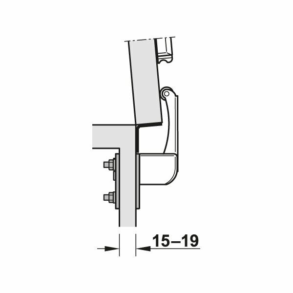 Hafele Meta Montaj Plakası