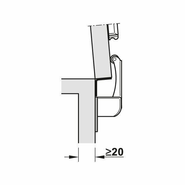 Hafele Meta Montaj Plakası
